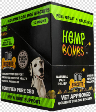 Hemp Bomb Dog Biscuits 1oz 8 Count 80mg   Dalmatian  HD Png DownloadTransparent PNG