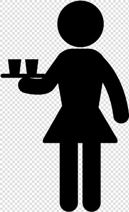 Waiter Waitress Clip Art   Waitress Clip Art  HD Png DownloadTransparent PNG