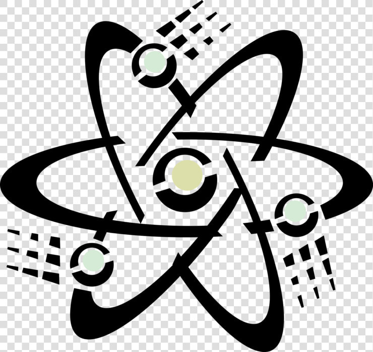 Vector Illustration Of Atomic Energy Science Atom Symbol   Atomic Symbol Transparent  HD Png DownloadTransparent PNG