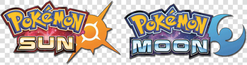 Pokemon Sun And Moon Logo   Pokémon Moon And Pokémon Sun Title  HD Png DownloadTransparent PNG