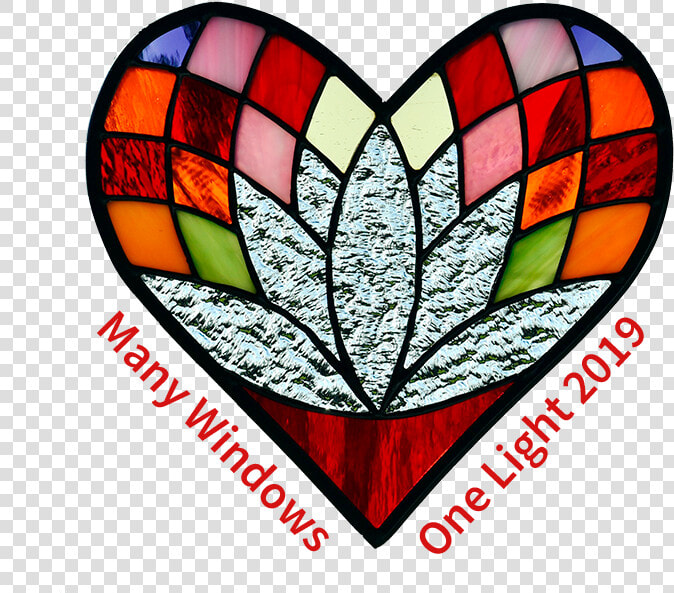 Transparent Kwanzaa Candles Png   Stained Glass Heart  Png DownloadTransparent PNG