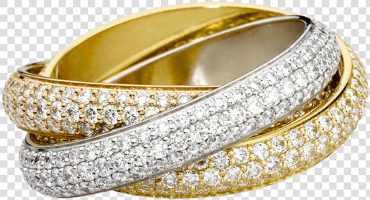 Gold ring   Trinity De Cartier  HD Png DownloadTransparent PNG