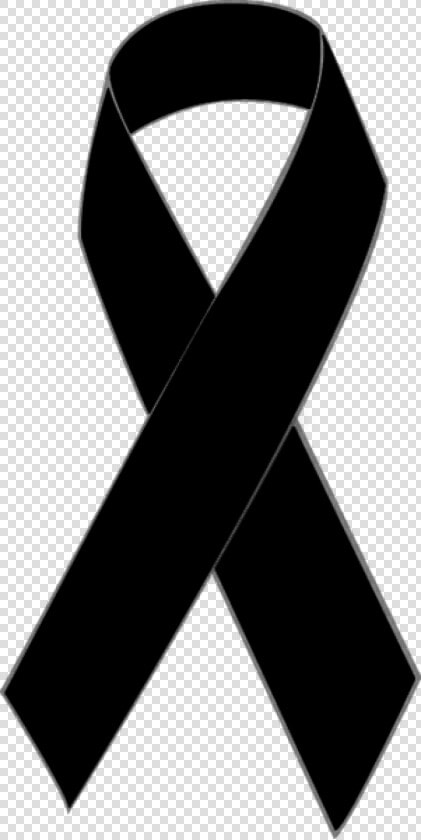 Ribbon Clipart Mourning   Transparent Skin Cancer Ribbon  HD Png DownloadTransparent PNG