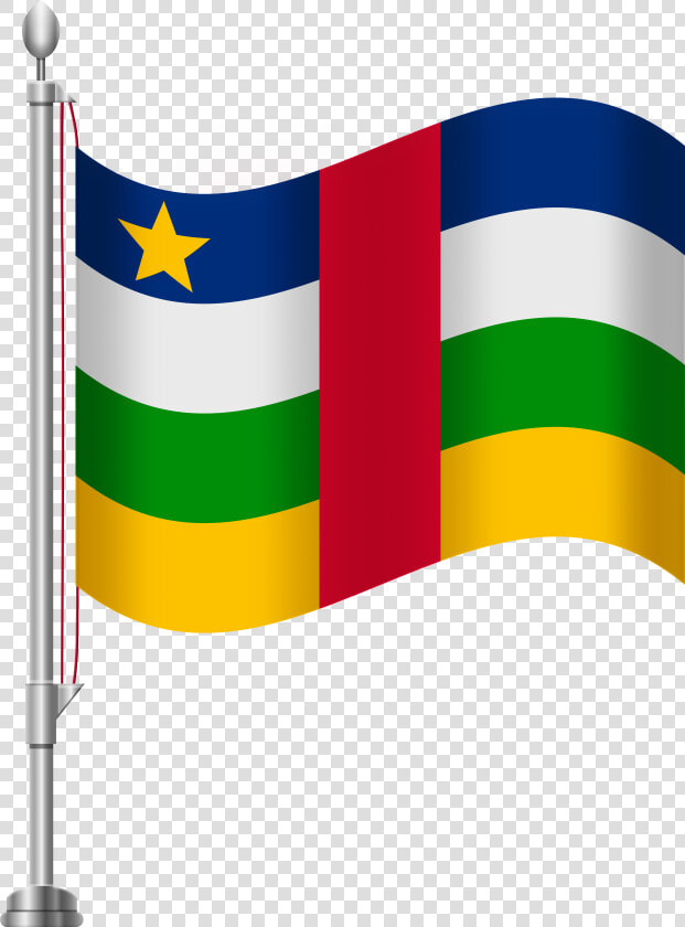 Central African Republic Flag Png Clip Art  Transparent PngTransparent PNG