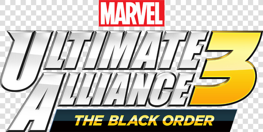 Marvel Ultimate Alliance 3 Logo   Marvel Ultimate Alliance 3 The Black Order Logo Png  Transparent PngTransparent PNG