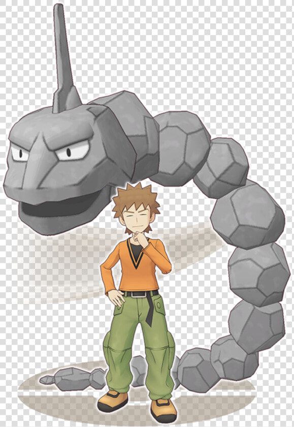 Brock   Onix   Brock From Pokemon Masters  HD Png DownloadTransparent PNG