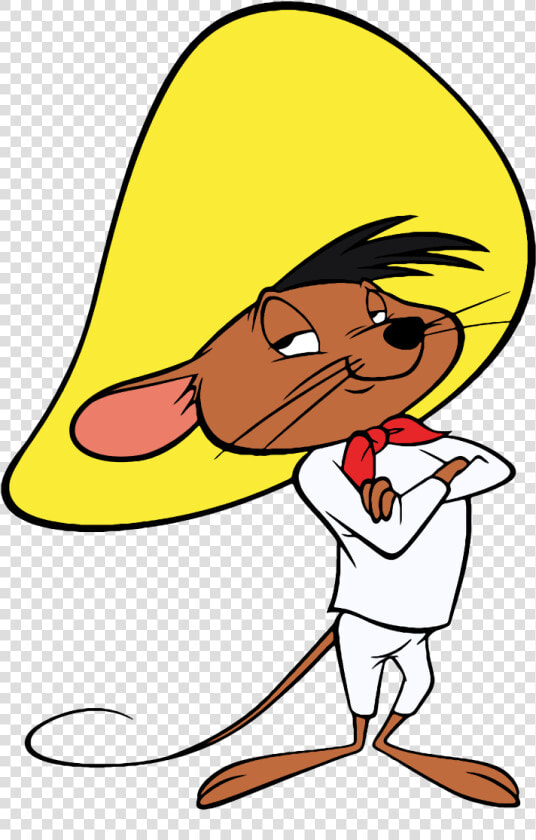 Speedygonzales Looneytunes Freetoedit   Looney Tunes Characters Black And White  HD Png DownloadTransparent PNG