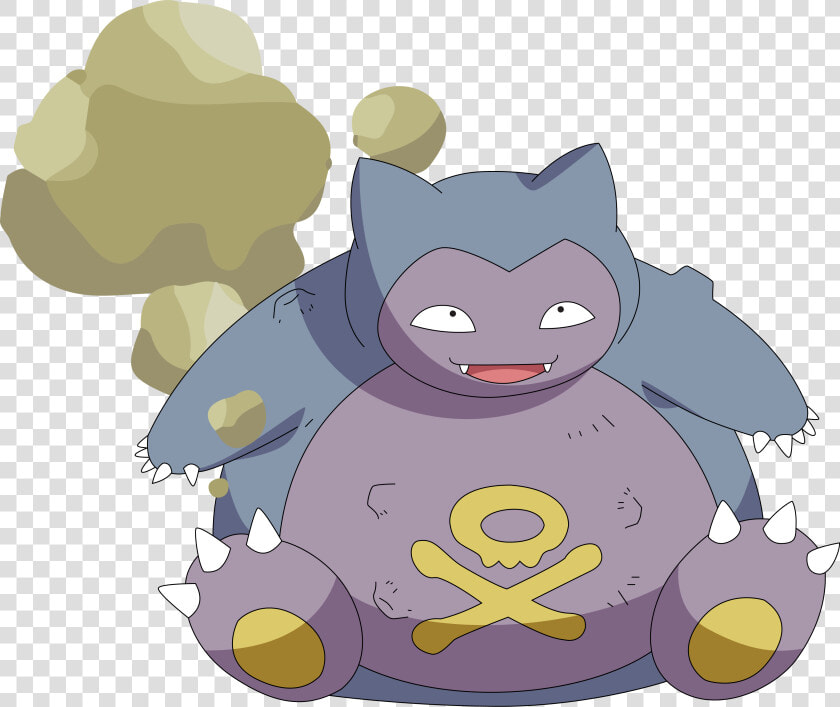 Toxic Snorlax  HD Png DownloadTransparent PNG