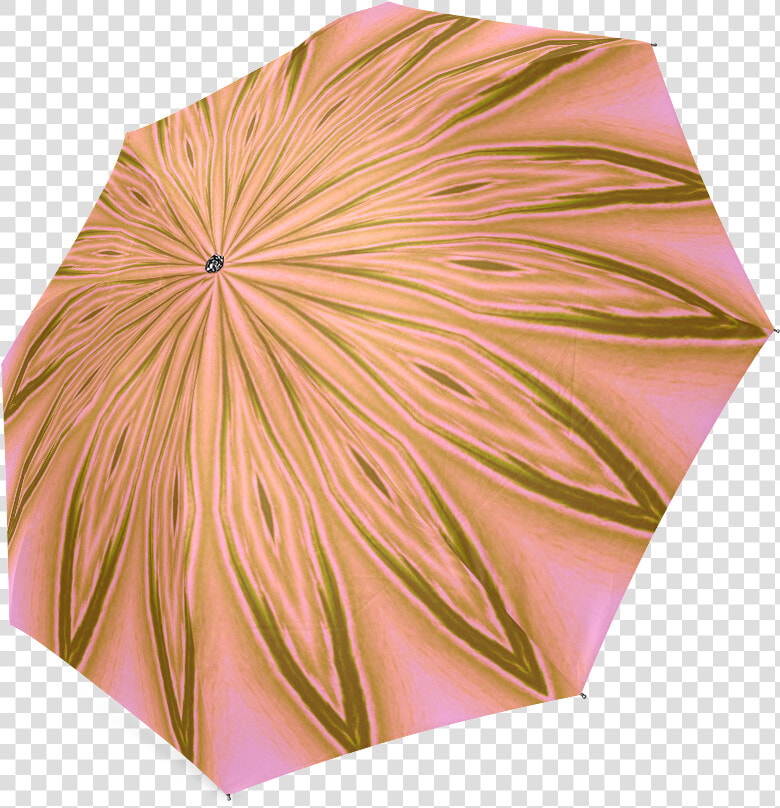 Gold Grapefruit Swirls Foldable Umbrella   Construction Paper  HD Png DownloadTransparent PNG