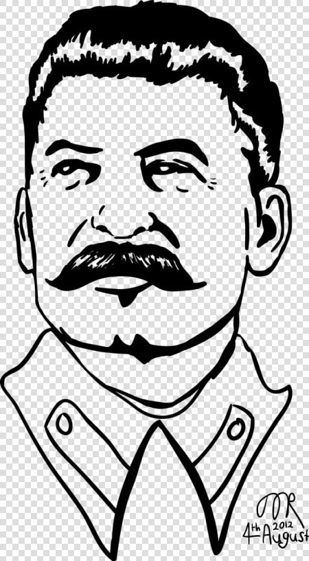 Stalin Face Drawing   Png Download   Joseph Stalin Drawing Easy  Transparent PngTransparent PNG