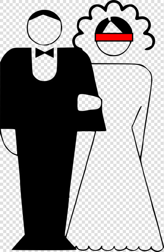 Wedding  Wedding  Couple  Bride  Groom  Marriage   Marriage Black And White  HD Png DownloadTransparent PNG