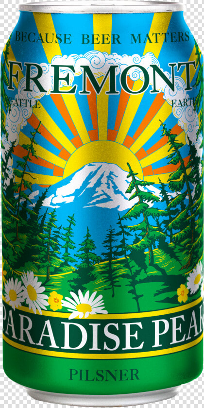 Fbc Paradise Peak 12oz Can   Fremont Parkland Pilsner  HD Png DownloadTransparent PNG