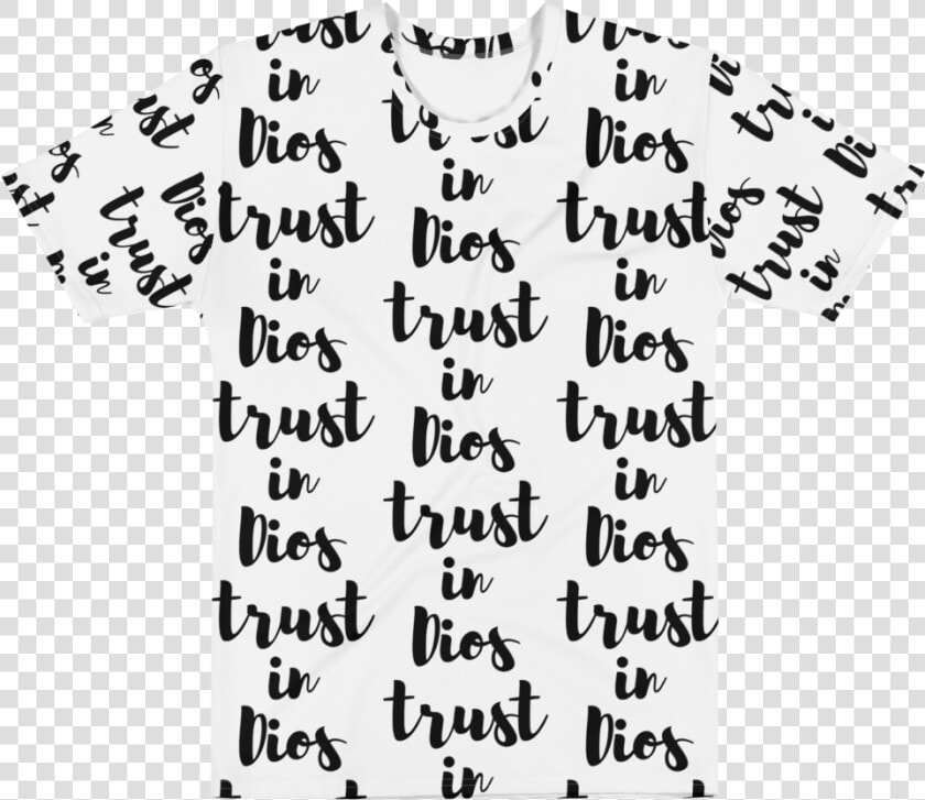 Trust In Dios T shirt   Calligraphy  HD Png DownloadTransparent PNG