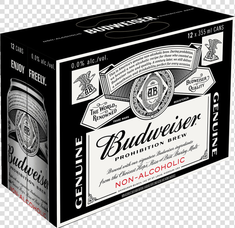 Budweiser Prohibition Brew  HD Png DownloadTransparent PNG