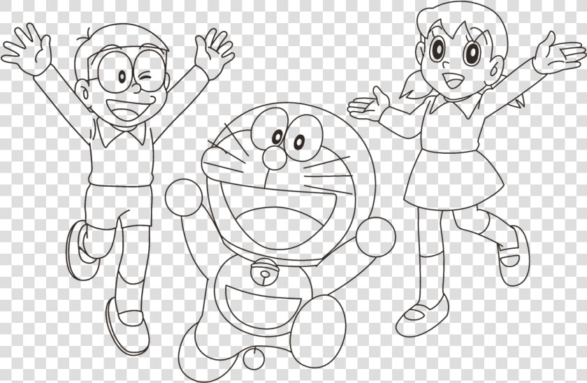 Drawing Teaching Doraemon Nobita Transparent Png Clipart   Nobita And Shizuka Drawing  Png DownloadTransparent PNG