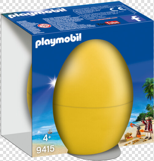 Playmobil   9415   Egg   Pirate With Cannon   Playmobil 9415  HD Png DownloadTransparent PNG