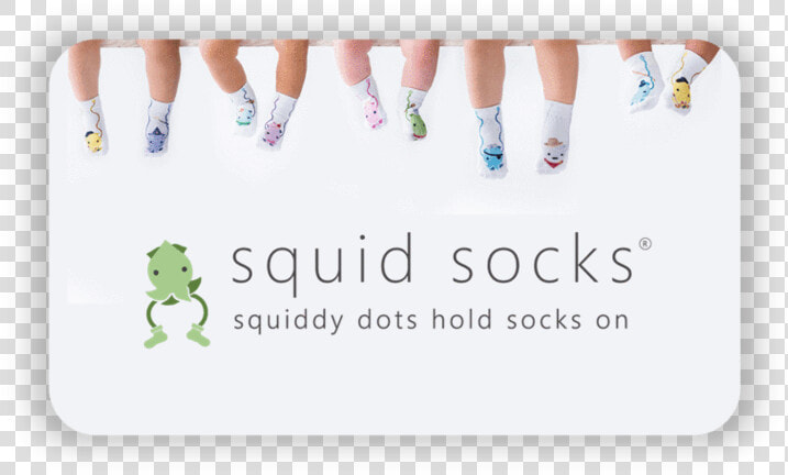 Squid Socks® Gift Card For Baby Socks   Frog  HD Png DownloadTransparent PNG