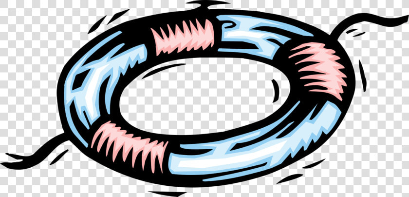 Vector Illustration Of Lifebuoy Ring Lifesaver Life  HD Png DownloadTransparent PNG