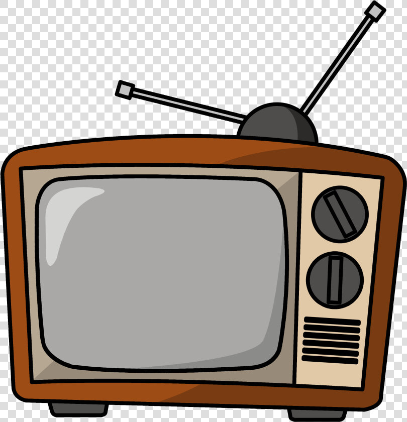 Vintage Tv Clipart   Electronic Age Of Media  HD Png DownloadTransparent PNG