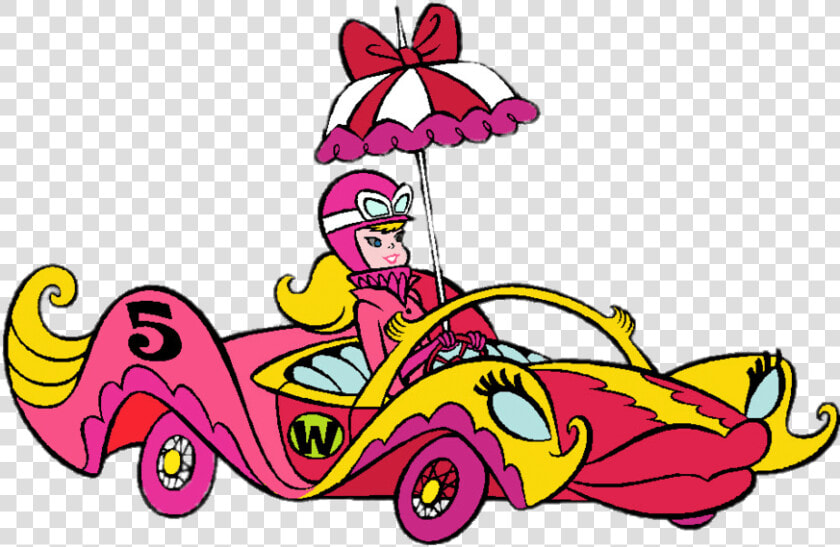 Penelope Pitstop Driving Compact Pussycat  HD Png DownloadTransparent PNG