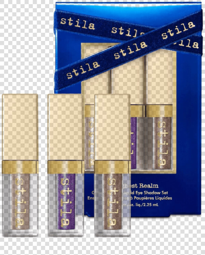 Stila Gift Set   Stila Glow Liquid Eyeshadow Set  HD Png DownloadTransparent PNG