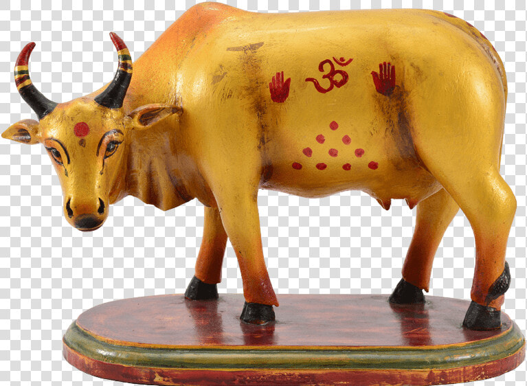 Golden Cow Figurine   Bull  HD Png DownloadTransparent PNG