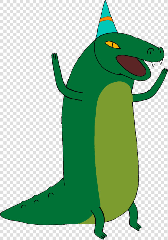 Crocodile With Party Hat   Png Download   Crocodile With Party Hat  Transparent PngTransparent PNG