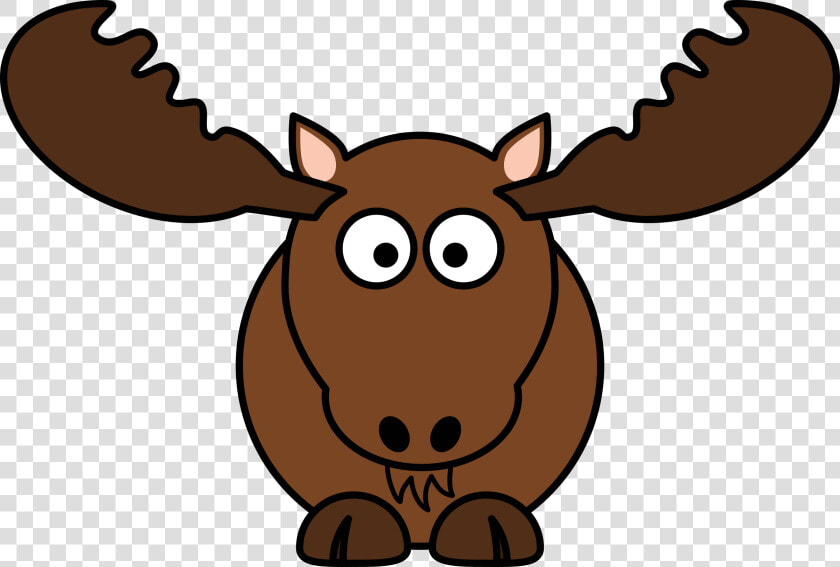 Cartoon Moose Clip Arts   Moose Cartoon  HD Png DownloadTransparent PNG