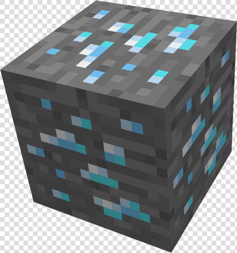 Diamond Ore Block   X Ray Minecraft 1 14  HD Png DownloadTransparent PNG