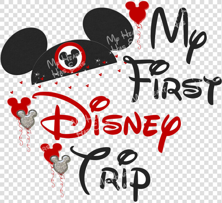 Disney World Clipart Mother And Daughter Trip Free   My First Disneyland Trip 2017  HD Png DownloadTransparent PNG