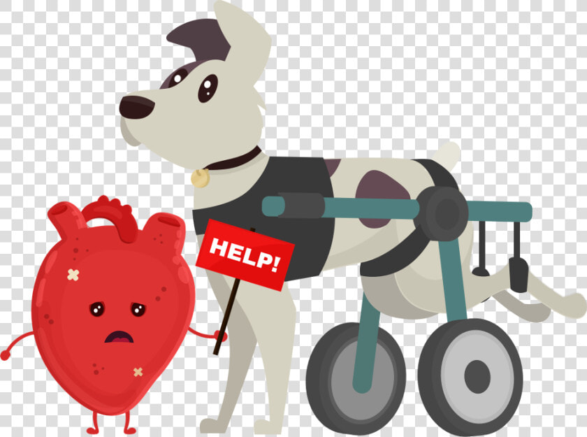 A Dog With A Heart Condition That Is Covered By Pet   Unhealthy Heart Icon  HD Png DownloadTransparent PNG