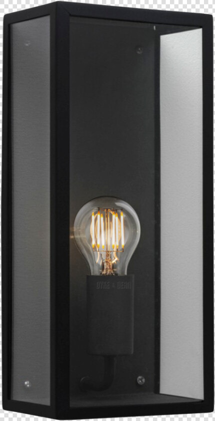 Black Rectangle Box Wall Light   Sconce  HD Png DownloadTransparent PNG