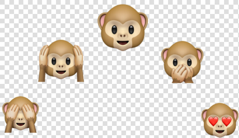 Transparent Macaco Png   Emoji Macaco  Png DownloadTransparent PNG