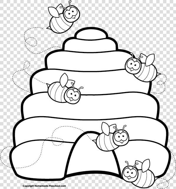 Hive Of Bees Clipart  HD Png DownloadTransparent PNG