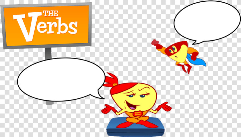 Meet Vinny The Action Verb And Lucy The Linking Verb   Action Verb Grammaropolis  HD Png DownloadTransparent PNG