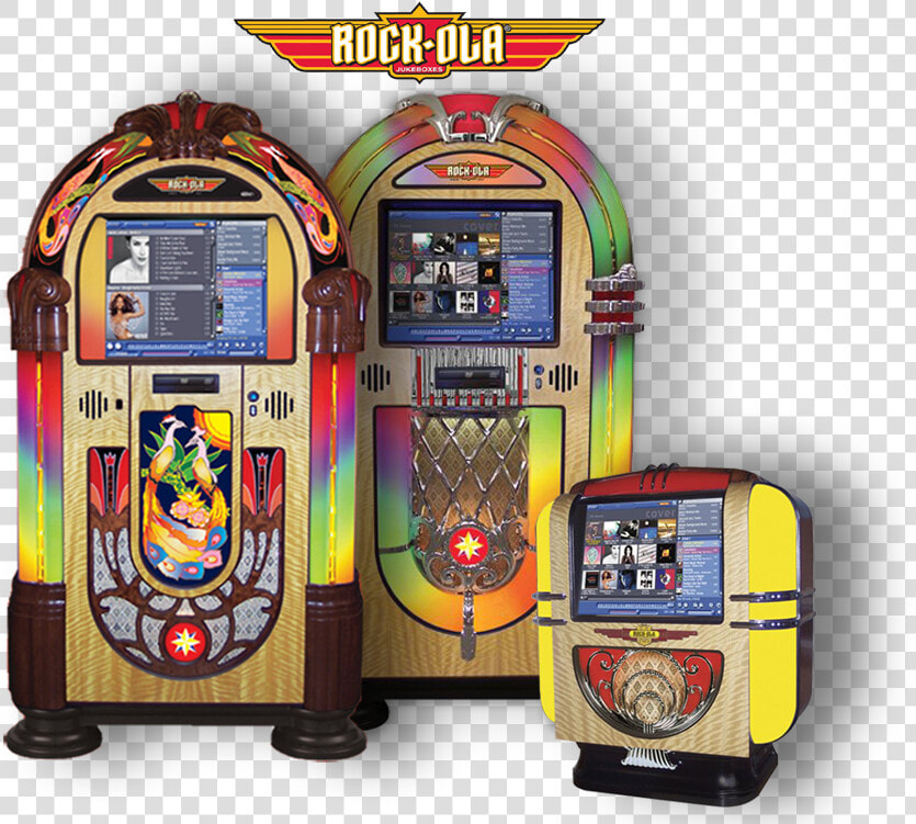 Showroom Rock Ola Digital Jukeboxesy   Jukebox Grille  HD Png DownloadTransparent PNG