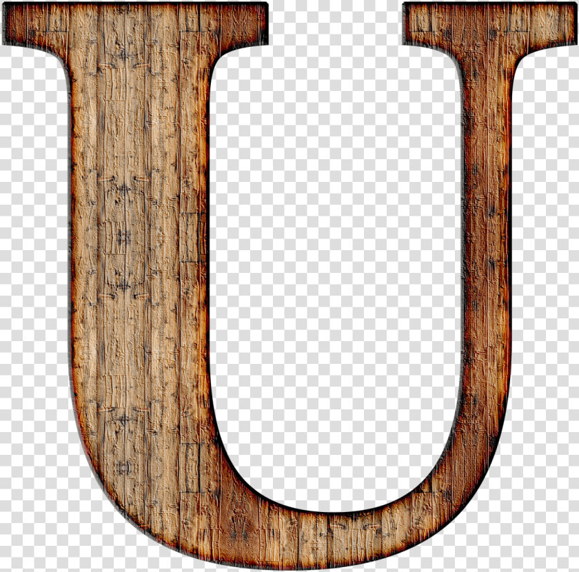 Wooden Capital Letter U   Letter U Wooden Png  Transparent PngTransparent PNG