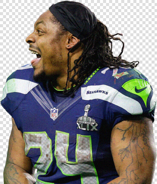 Marshawn Lynch   Football Player  HD Png DownloadTransparent PNG