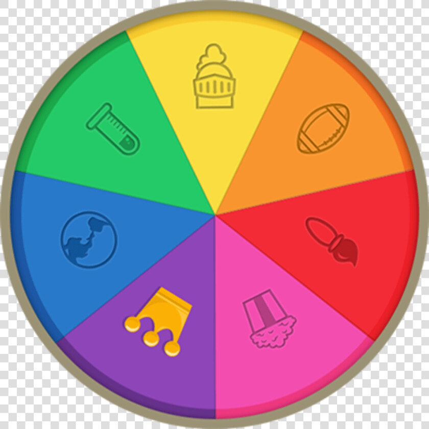 Cover   Trivia Crack Spinning Wheel  HD Png DownloadTransparent PNG