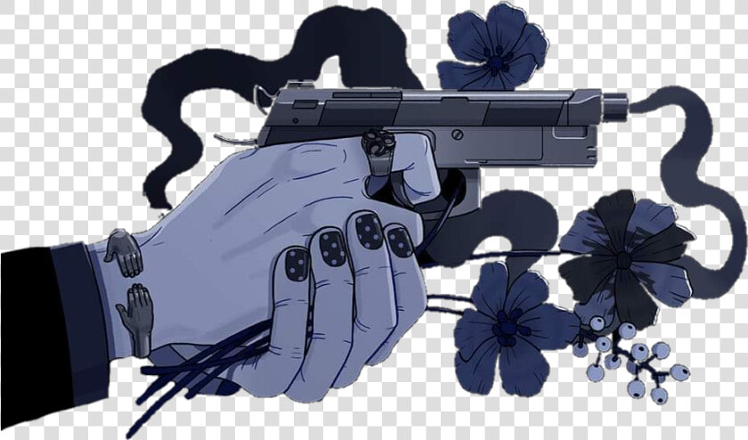  girl  hand  gun  aesthetic   Gun Aesthetic Girl  HD Png DownloadTransparent PNG