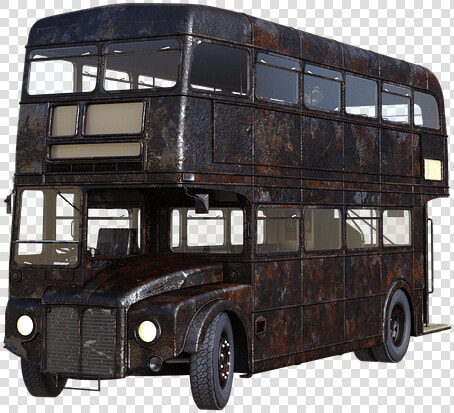 London Bus Rusty   Bus Png  Transparent PngTransparent PNG