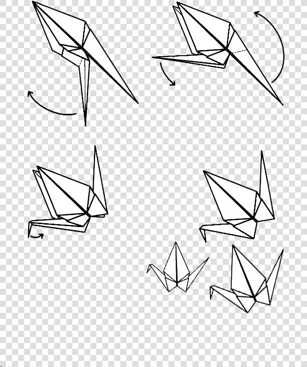 Transparent Paper Crane Png   Origami  Png DownloadTransparent PNG