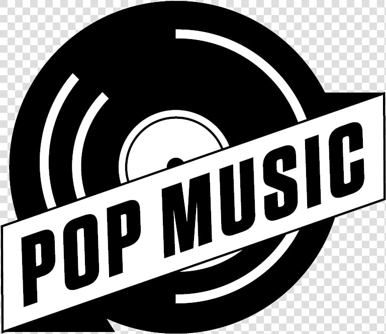 Music Clipart Pop   Black And White Pop Music  HD Png DownloadTransparent PNG