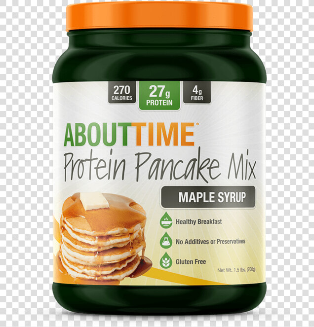 About Time Pancake Mix   Time Protein Pancake Mix  HD Png DownloadTransparent PNG