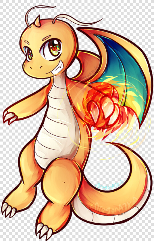  149 Dragonite Used Fire Punch And Dragon Rush   Dragonite  HD Png DownloadTransparent PNG