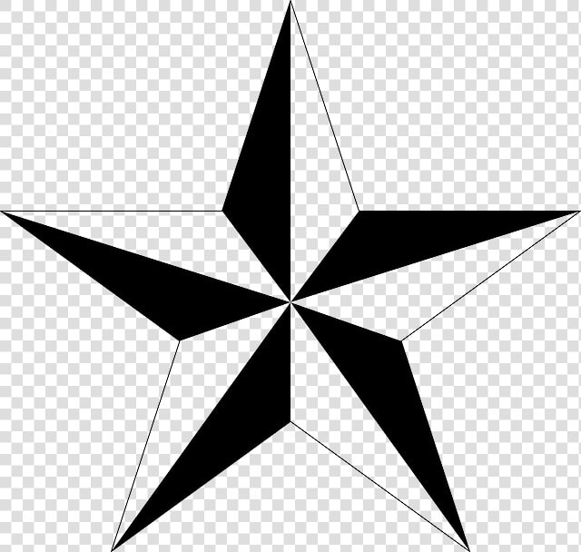 Vector Graphic Pentagram Polygon Shape Star   3d 5 Point Star  HD Png DownloadTransparent PNG