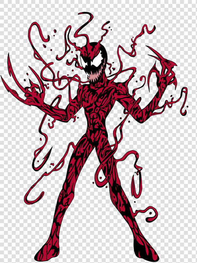 Venom Y Carnage Dibujos   Png Download   Venom Png  Transparent PngTransparent PNG