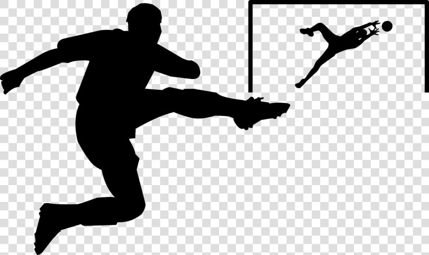 Football goalkeeper  Silhouette  Athlete  ball  catch   Female Soccer Player Silhouette  HD Png DownloadTransparent PNG