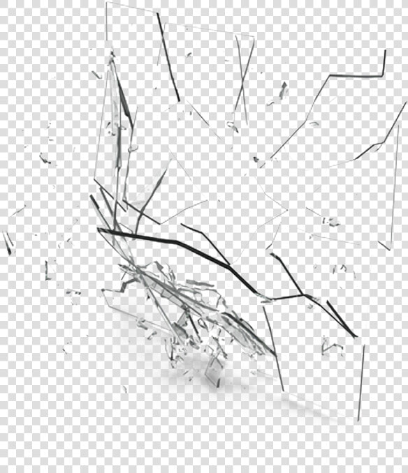 Broken Glass Png Transparent   Side View Shattered Glass Png  Png DownloadTransparent PNG