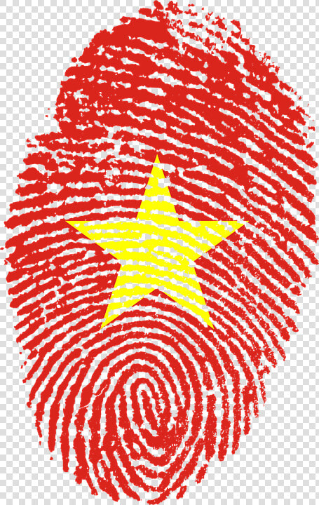 Vietnam  Flag  Fingerprint  Country  Pride  Identity   Bangladesh Flag Fingerprint  HD Png DownloadTransparent PNG